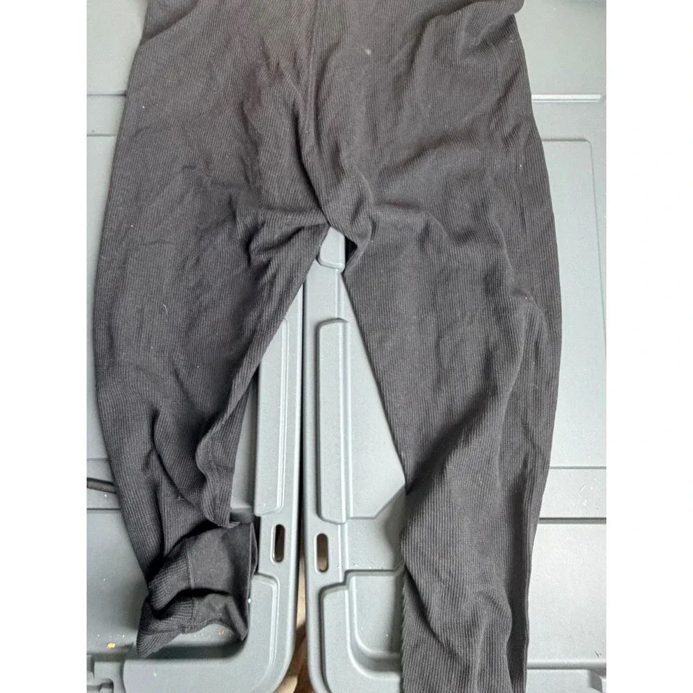 Magellan Outdoors Mens Thermal Base Layer Pants Black Waffle Knit 2XL Long Johns